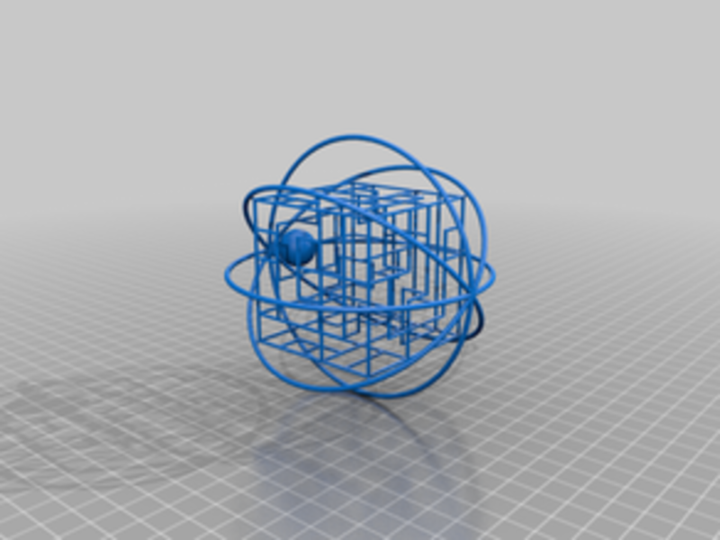 3D Interactive Maze Puzzle
