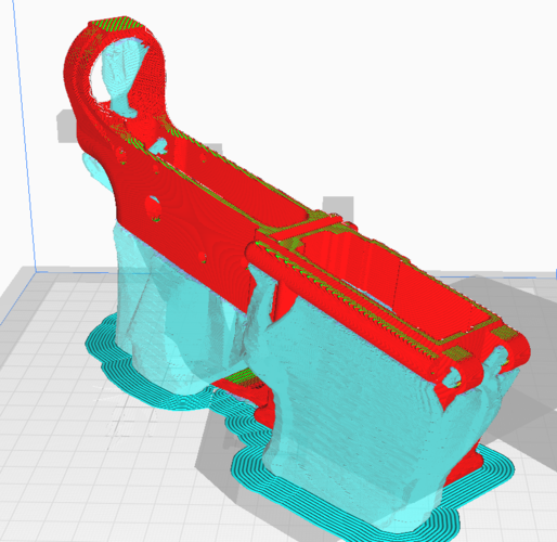 Standard AR-15 Lower Receiver 3D Print 534263