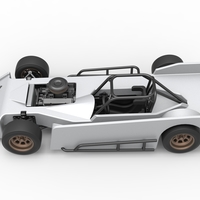 Small Block Supermodified race car Scale 1:25 - Thumbnail 10