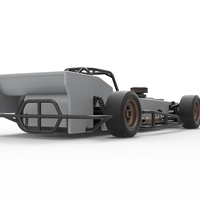 Small Block Supermodified race car Scale 1:25 - Thumbnail 18