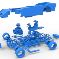 Small Block Supermodified race car Scale 1:25 - Thumbnail 24