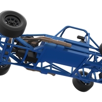 Small Block Supermodified race car Base 1:25 - Thumbnail 3