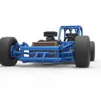 Small Block Supermodified race car Base 1:25 - Thumbnail 6