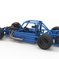 Small Block Supermodified race car Base 1:25 - Thumbnail 12
