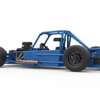 Small Block Supermodified race car Base 1:25 - Thumbnail 13