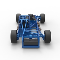 Small Block Supermodified race car Base 1:25 - Thumbnail 16