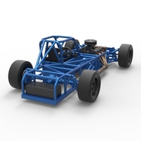 Small Block Supermodified race car Base 1:25 - Thumbnail 17