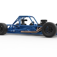 Small Block Supermodified race car Base 1:25 - Thumbnail 22