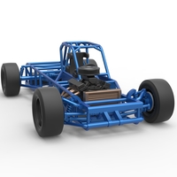Small Block Supermodified race car Base 1:25 - Thumbnail 23