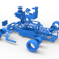 Small Block Supermodified race car Base 1:25 - Thumbnail 25