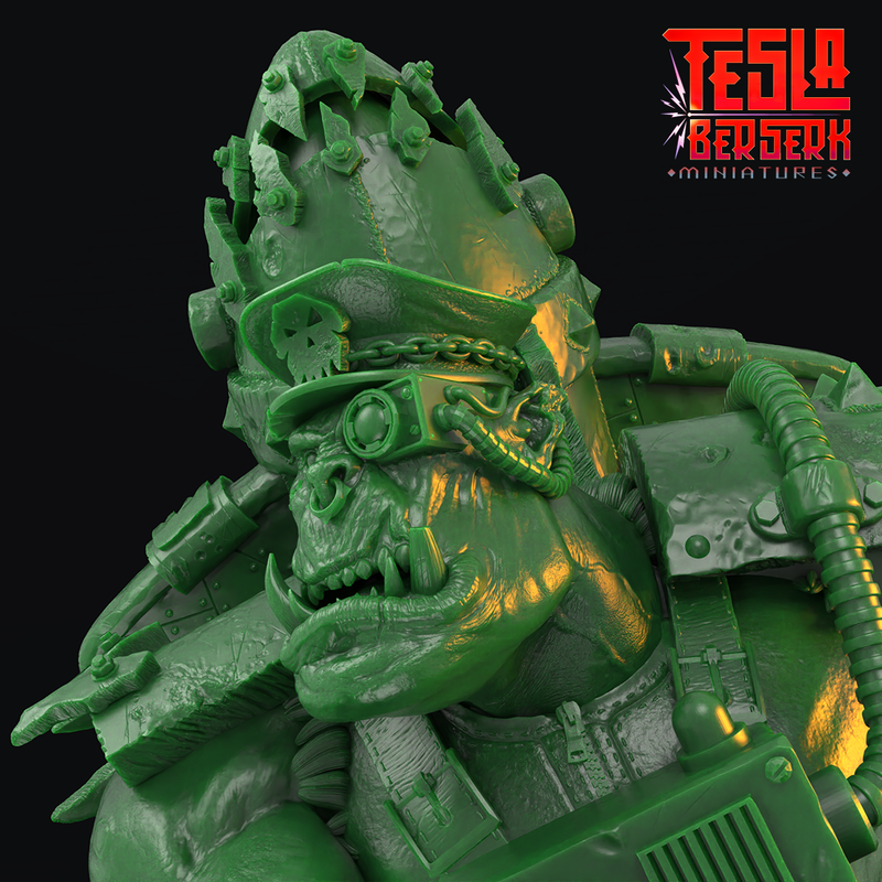 Ork Warboss Stormboyz bust