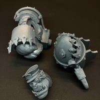Ork Warboss Stormboyz bust - Thumbnail 4