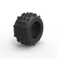 Dune buggy rear tire 31 Scale 1:25 - Thumbnail 2