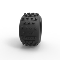 Dune buggy rear tire 31 Scale 1:25 - Thumbnail 3