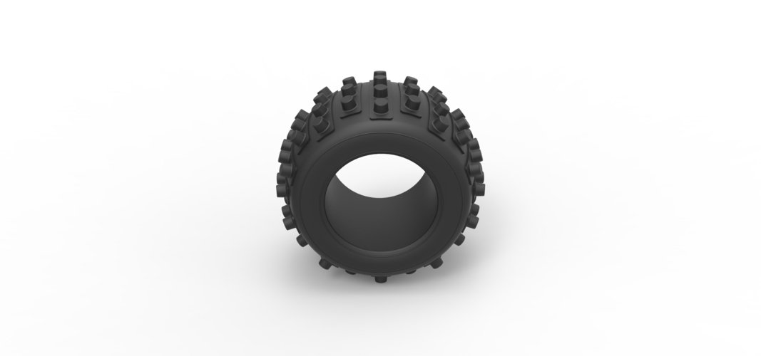 Dune buggy rear tire 31 Scale 1:25 3D Print 534391