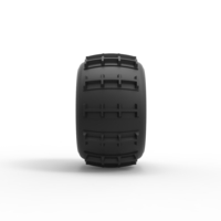 Dune buggy rear tire 32 Scale 1:25 - Thumbnail 4