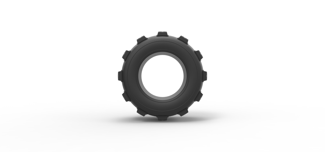 Dune buggy rear tire 32 Scale 1:25 3D Print 534398