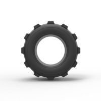 Dune buggy rear tire 32 Scale 1:25 - Thumbnail 5