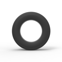 Semi truck slick tire Scale 1:25 - Thumbnail 5