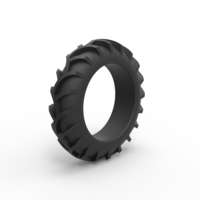 Tractor tire 19 Scale 1:25 - Thumbnail 2