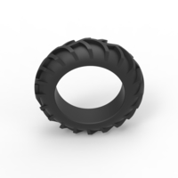Tractor tire 19 Scale 1:25 - Thumbnail 6