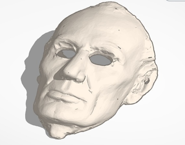 Old man mask 3D Print 534590