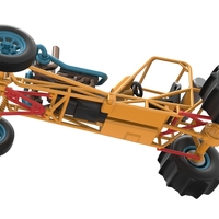 Dirt Dragster Scale 1:25 - Thumbnail 3