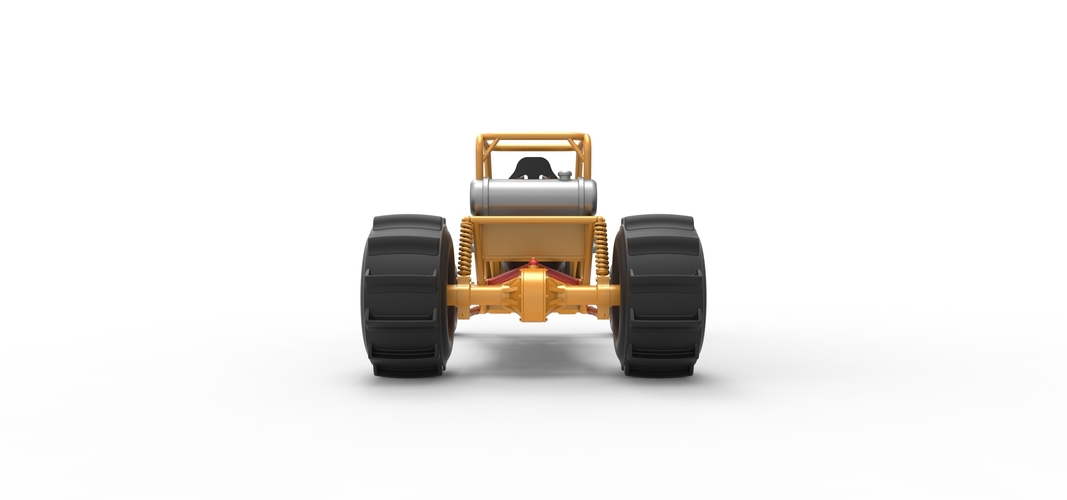 Dirt Dragster Scale 1:25 3D Print 534623