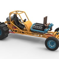 Dirt Dragster Scale 1:25 - Thumbnail 19