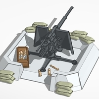 Small Anti-Tank Rifle (Remake) 3D Printing 534637