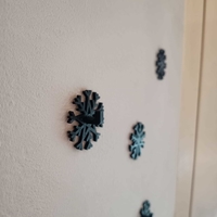 Keyholder Snowflake, Schlüsselhalter Schlüsselbrett - Thumbnail 5