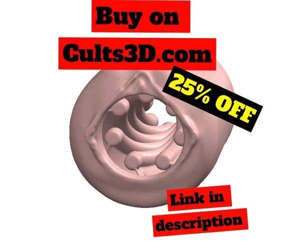 STL file BDSM Pussy Punishment Pad ♀️・3D print design to