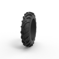 Tractor tire 20 Scale 1:25 - Thumbnail 3