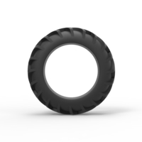 Tractor tire 20 Scale 1:25 - Thumbnail 5