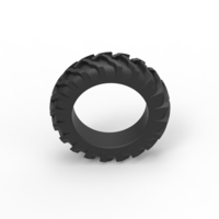 Tractor tire 21 Scale 1:25 - Thumbnail 6