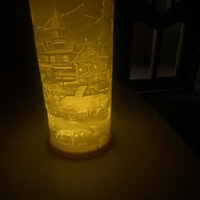 Christmas tea light holder decoration - Thumbnail 4