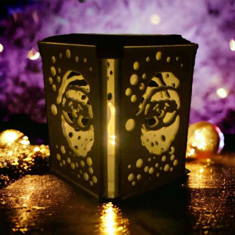 Christmas led tea light decoration