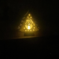 Christmas led tea light decoration - Thumbnail 3