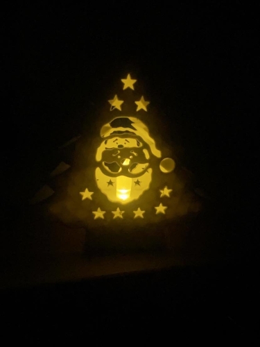 Christmas led tea light decoration 3D Print 534829