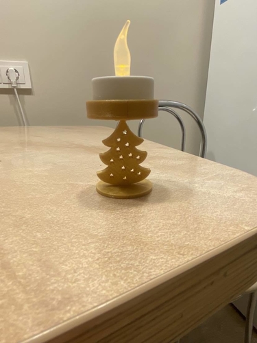 Christmas led tea light decoration 3D Print 534852