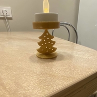 Small Christmas led tea light decoration 3D Printing 534852