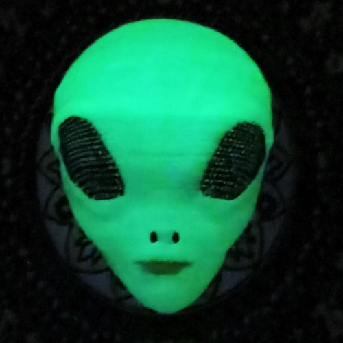 3D Printed Alien mask by Sigma Designer | Pinshape