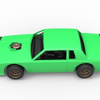 Vintage dirt late model race car 1:25 - Thumbnail 10