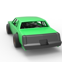 Vintage dirt late model race car 1:25 - Thumbnail 14