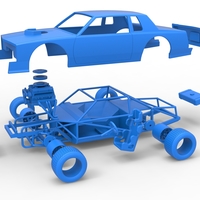 Vintage dirt late model race car 1:25 - Thumbnail 18