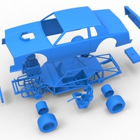 Vintage dirt late model race car 1:25 - Thumbnail 19