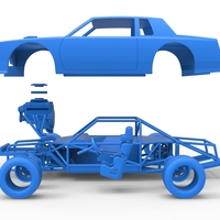 Vintage dirt late model race car 1:25 - Thumbnail 22