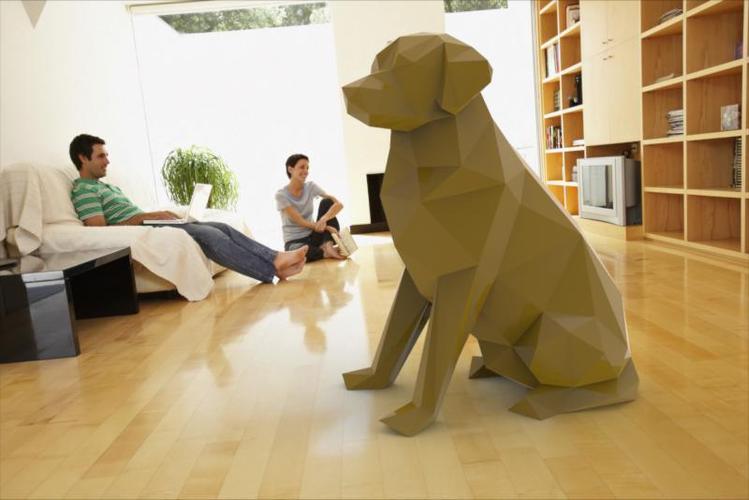  Labrador Retriever Dog 3D Print 53495