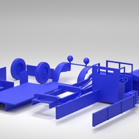 Old military truck Ursus A simple - Thumbnail 1