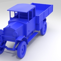 Old military truck Ursus A simple - Thumbnail 4
